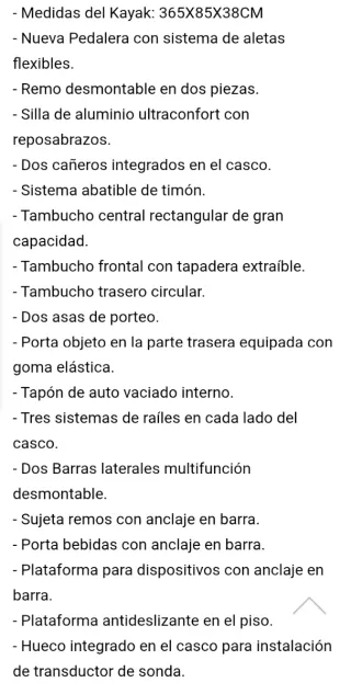 Kayak Nootka a pedales