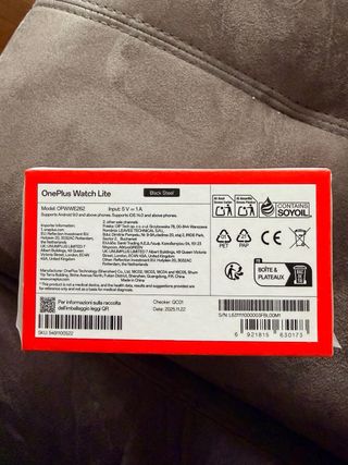 OnePlus Watch Lite Negro
