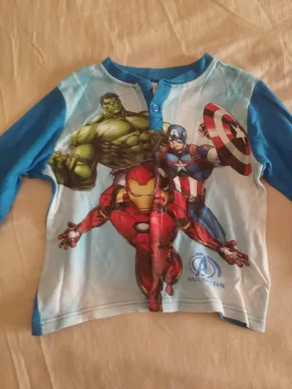 Pigiama Avengers manica lunga 5anni