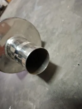 Silencioso trasero inox Asso