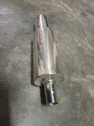 Silencioso trasero inox Asso