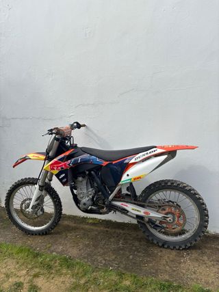 KTM 450 SX-F Motocross Naranja/Blanco