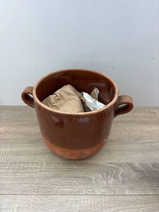 MACETA GRANDE BICOLOR