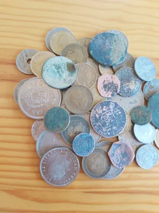 Lote de Monedas Antiguas