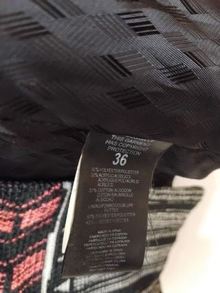 Chaqueta / Abrigo llamativo estampado