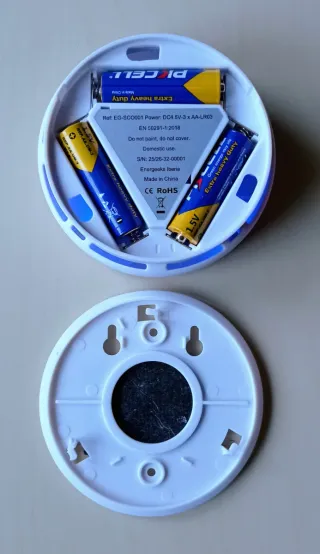 Detector de monóxido de carbono (CO) Energeeks