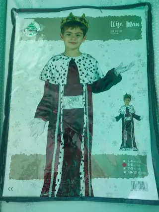 Disfraz Rey Mago Infantil
