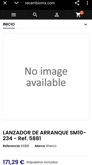 Lanzador Arranque Sherco SM10-234