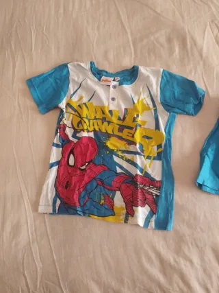 Pigiama Spiderman maniche corte 3-4 anni