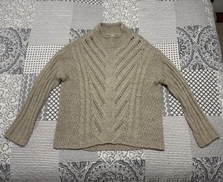 Jersey de punto beige
