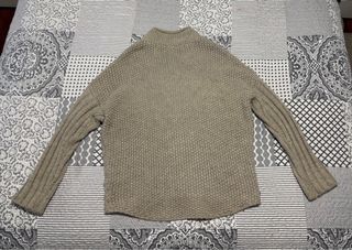 Jersey de punto beige