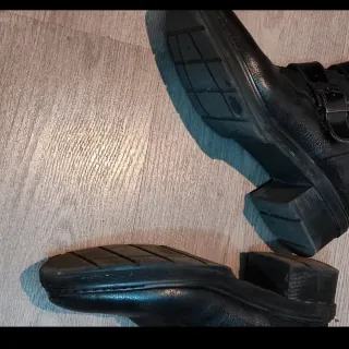 Botines Hispanitas Negros Mujer