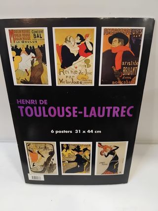 Fantástico Posterbook Henri de Toulouse-Lautrec