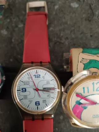 Relojes marca CASIO i SWATCH