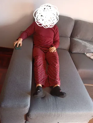 Sofá Chaiselongue Gris