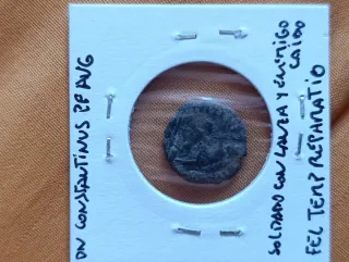 Moneda Romana Antigua folis nummus