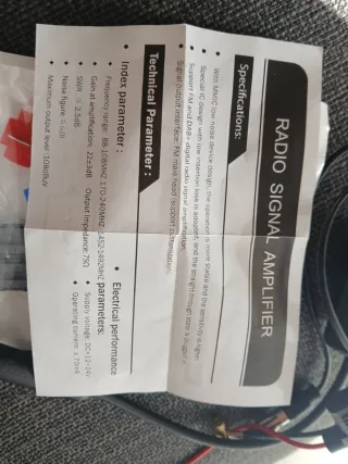 Amplificador Señal Radio Coche DAB-3