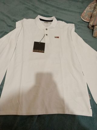 Polo manga larga napapijri