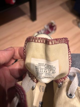 Zapatillas Converse Altas burdeos