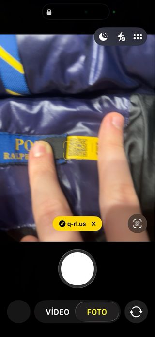 Chaqueta Polo Ralph Lauren azul acolchada