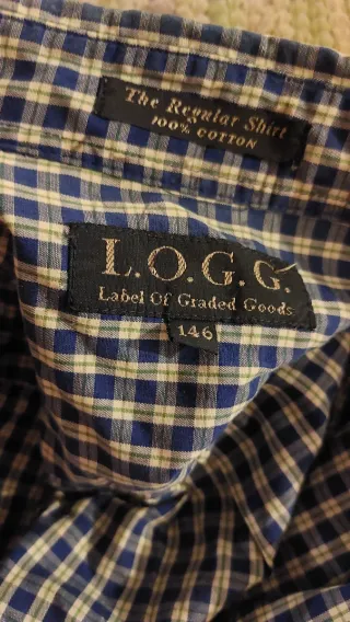 Camisa elegante LOGG tamanho 11 anos