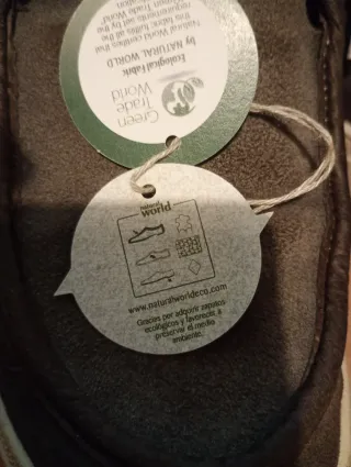 Botines Natural World Marrón/Gris