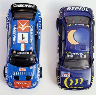 Citroen Xsara WRC y Subaru Impreza Gr A,Scalextric