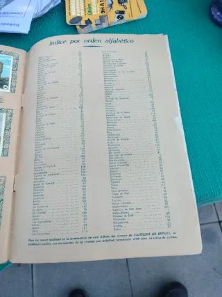 Álbum de cromos completo