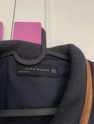 Chaqueta Zara Azul Marino
