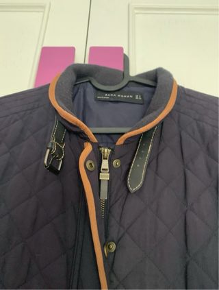 Chaqueta Zara Azul Marino