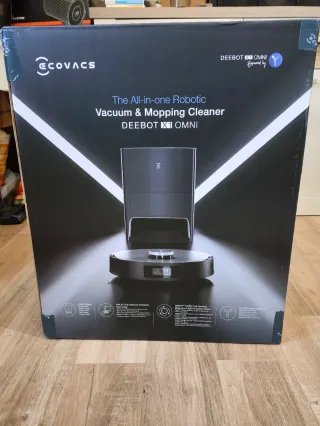 ECOVACS DEEBOT X1 OMNI, Robot Aspirapolvere.