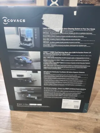 ECOVACS DEEBOT X1 OMNI, Robot Aspirapolvere.