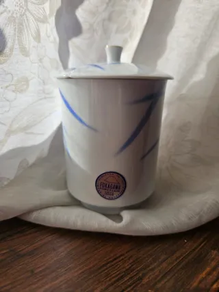 Tazza da tè Fukagawa Sei con coperchio