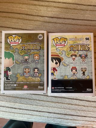 Funko Pop One Piece Monkey D. Luffy y Roronoa Zoro