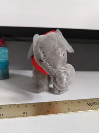 Peluche Steiff antiguo elefante circo