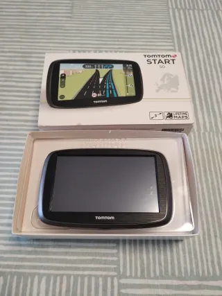 TomTom START 50 GPS Navegador + soporte para coche