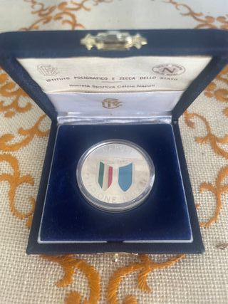 Medaglia 1° Scudetto Napoli Campione d'Italia