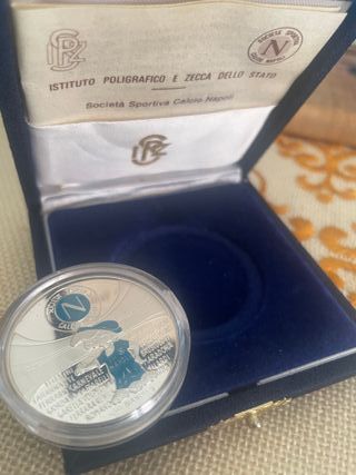 Medaglia 1° Scudetto Napoli Campione d'Italia