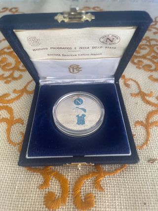 Medaglia 1° Scudetto Napoli Campione d'Italia