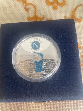 Medaglia 1° Scudetto Napoli Campione d'Italia