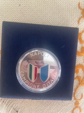 Medaglia 1° Scudetto Napoli Campione d'Italia