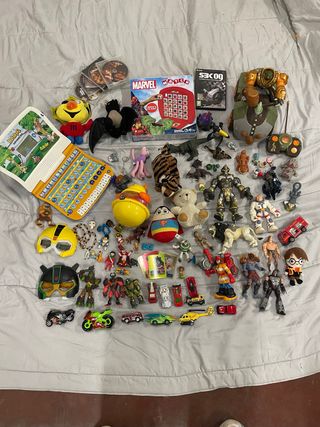 Lotto giocattoli vari gormiti marvel action figure