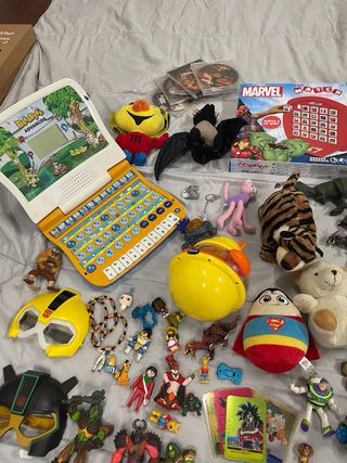 Lotto giocattoli vari gormiti marvel action figure