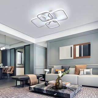 Lámpara Techo LED Moderna Blanca