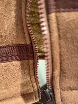 Cazadora Ante y Borrego Marrón