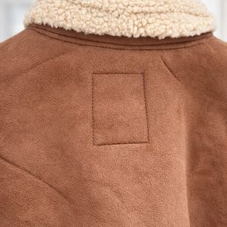 Cazadora Ante y Borrego Marrón