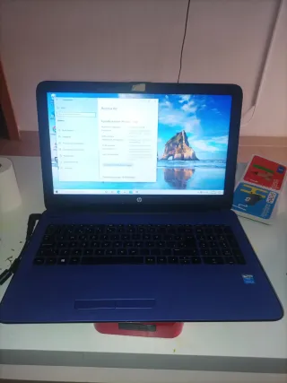 Portátil HP Azul