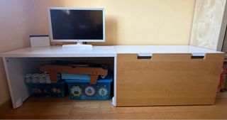 Banco y Cajón Juguetes Ikea