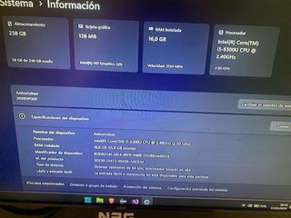 Portátil Lenovo Thinkpad T470 i5 16GB RAM