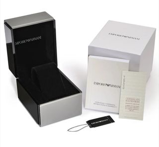 Reloj Emporio Armani Azul y Plateado